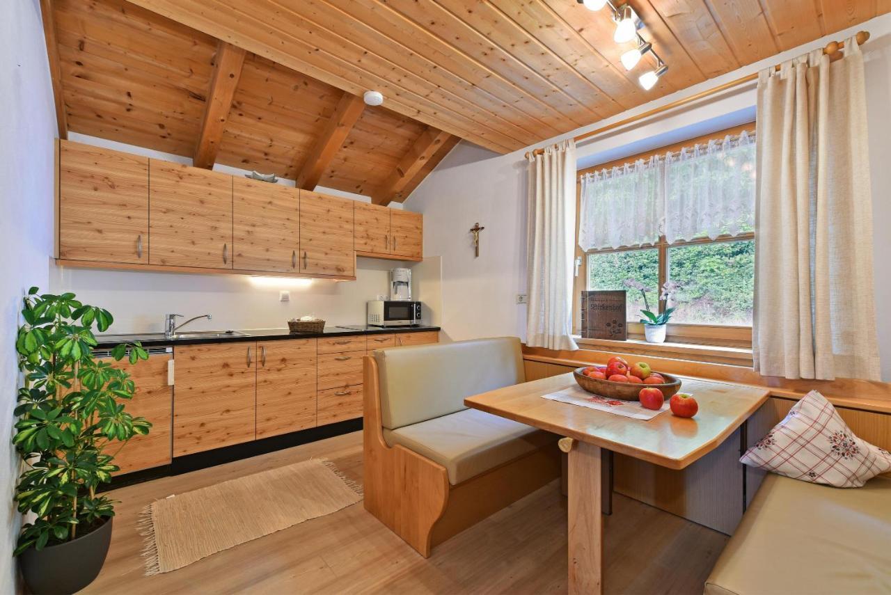 Birkenhof - Wohnung Bichel Sluderno Exteriör bild