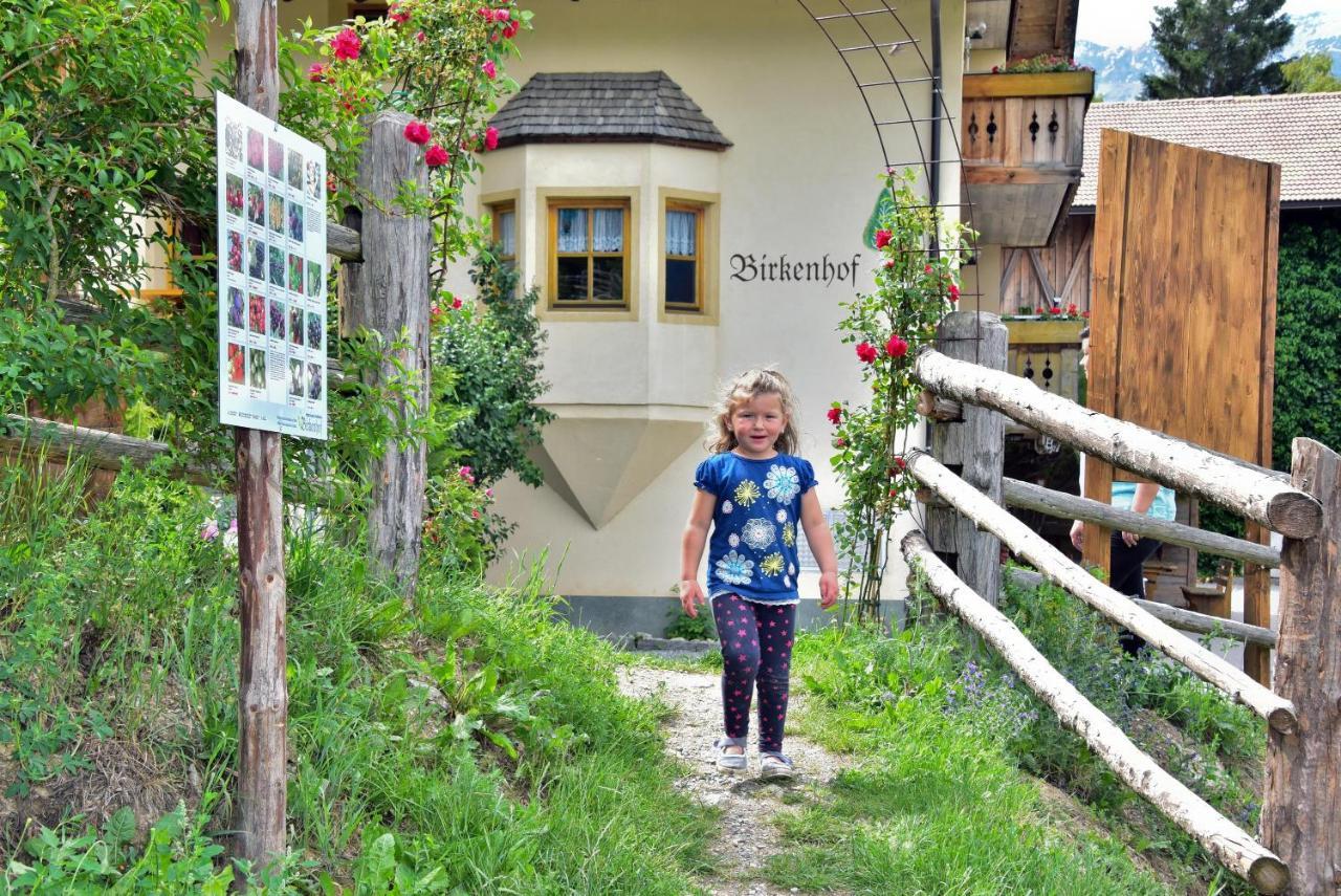 Birkenhof - Wohnung Bichel Sluderno Exteriör bild